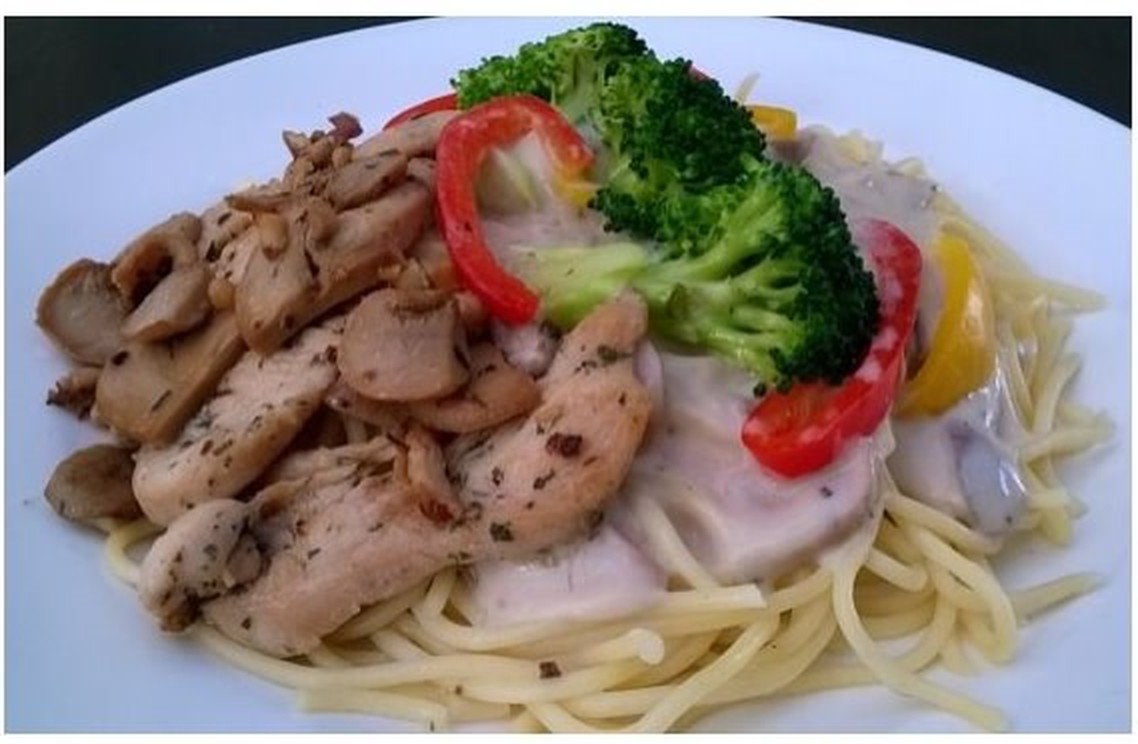 A plated BEST Café dish